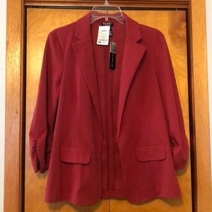Red blazer